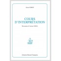 COURS D'INTERPRÉTATION