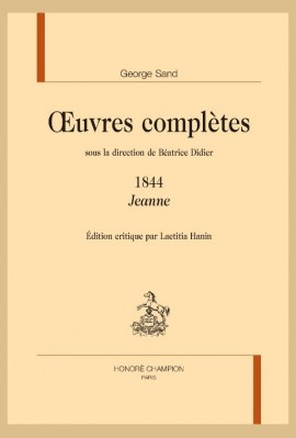 OEUVRES COMPLÈTES. 1844 JEANNE