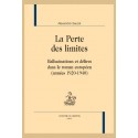 LA PERTE DES LIMITES