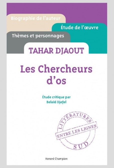 TAHARD DJAOUT LES CHERCHEURS D'OS