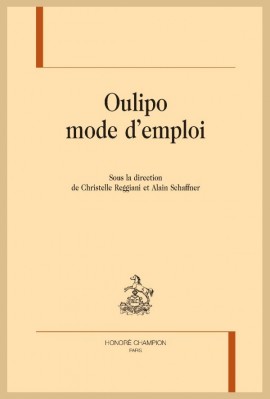 OULIPO MODE D'EMPLOI