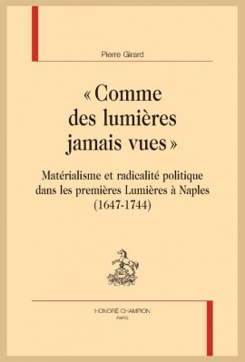 "COMME DES LUMIÈRES JAMAIS VUES"