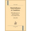 MATÉRIALISMES ET LUMIÈRES