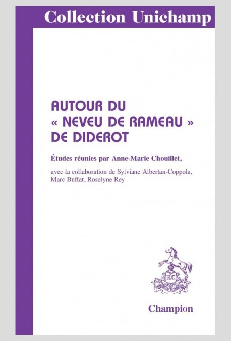 AUTOUR DU "NEVEU DE RAMEAU" DE DIDEROT