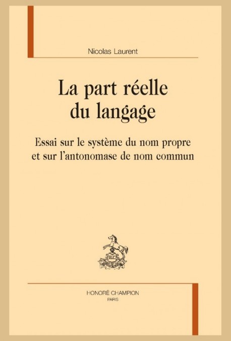 LA PART RÉELLE DU LANGAGE