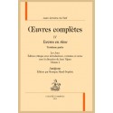 OEUVRES COMPLÈTES IV. EUVRES EN RIMES. TROISIÈME PARTIE. LES JEUX. VOLUME 2 :  ANTIGONE
