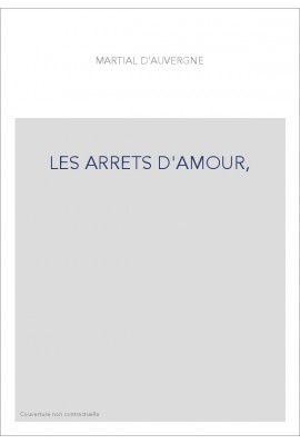 LES ARRETS D'AMOUR,