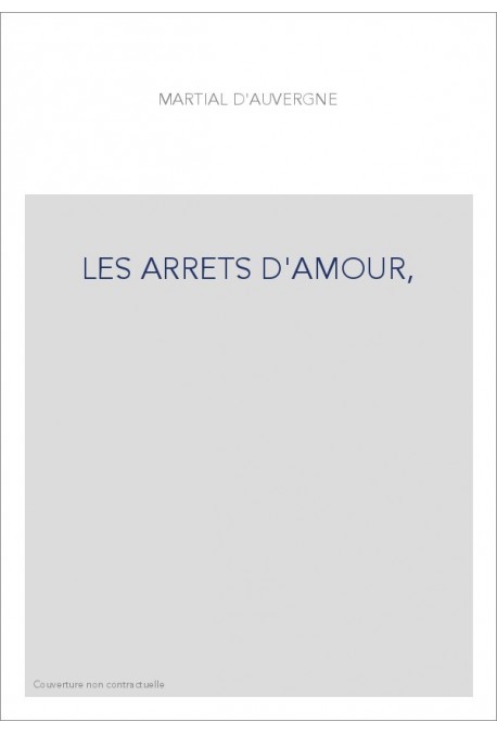 LES ARRETS D'AMOUR,