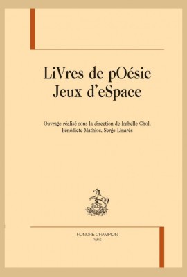 LIVRES DE POESIE JEUX D'ESPACE