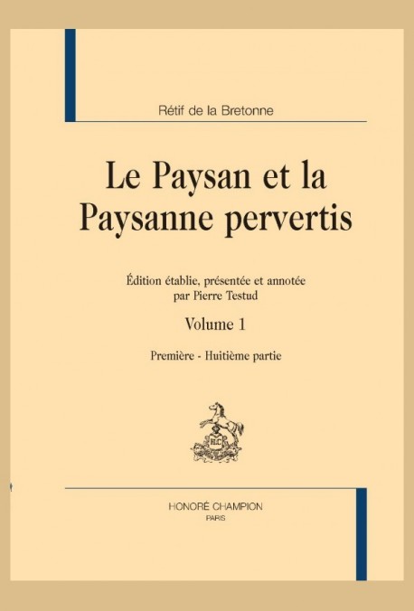 LE PAYSAN ET LA PAYSANNE PERVERTIS