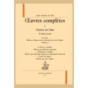 OEUVRES COMPLÈTES V. EUVRES EN RIMES. TROISIÈME PARTIE. LES JEUX. VOLUME 3: LE BRAVE L'EUNUQUE DEVIS DES DIEU