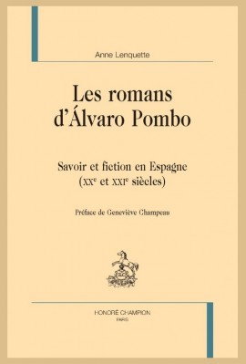 LES ROMANS D'ÁLVARO POMBO