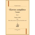 OEUVRES COMPLÈTES. SECTION IV. VOYAGES. TOME IV. VOYAGE EN ITALIE