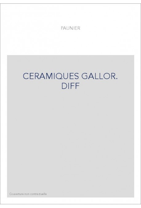 CERAMIQUES GALLOR. DIFF