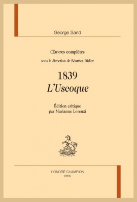 OEUVRES COMPLÈTES. 1839. L'USCOQUE