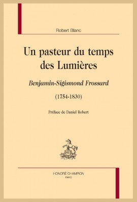 UN PASTEUR DU TEMPS DES LUMIÈRES