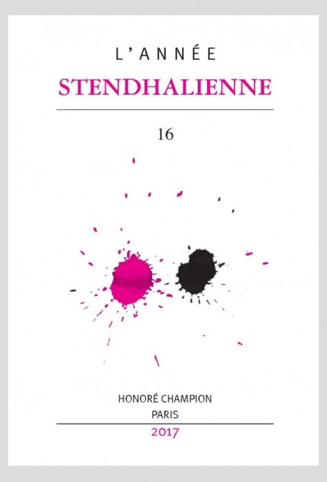 L'ANNÉE STENDHALIENNE 16