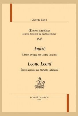 OEUVRES COMPLÈTES. 1835. ANDRÉ. LEONE LEONI