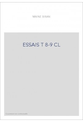 ESSAIS T 8-9 CL