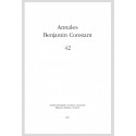 ANNALES BENJAMIN CONSTANT 42. L'ACTUALITÉ DE BENJAMIN CONSTANT