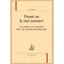 PROUST OU LE RÉEL RETROUVÉ