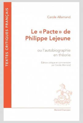 LE "PACTE" DE PHILIPPE LEJEUNE, OU L'AUTOBIOGRAPHIE EN THÉORIE