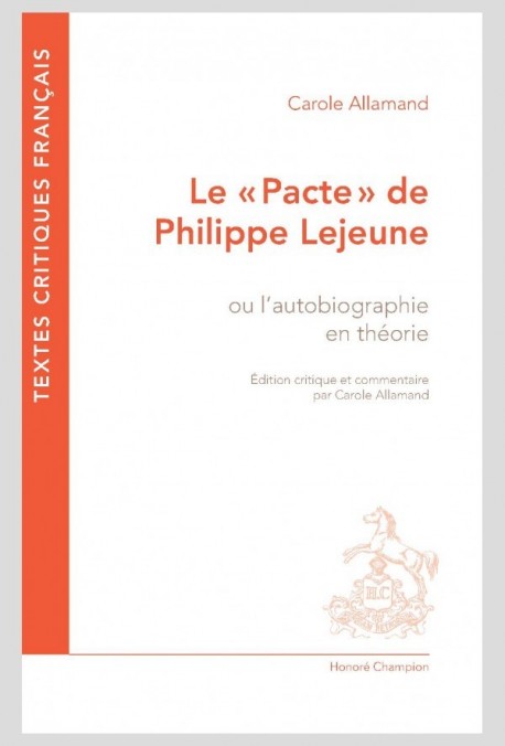 LE "PACTE" DE PHILIPPE LEJEUNE, OU L'AUTOBIOGRAPHIE EN THÉORIE