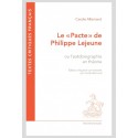 LE "PACTE" DE PHILIPPE LEJEUNE, OU L'AUTOBIOGRAPHIE EN THÉORIE