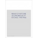 REVUE D'HISTOIRE ECONOMIQUE ET SOCIALE T44(1966)