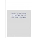 REVUE D'HISTOIRE ECONOMIQUE ET SOCIALE T46(1968)