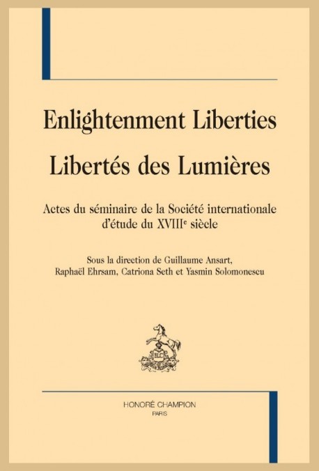 ENLIGHTENMENT LIBERTIES / LIBERTÉS DES LUMIÈRES