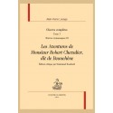 OEUVRES COMPLÈTES. T7. OEUVRES ROMANESQUES III.  LES AVENTURES DE MONSIEUR ROBERT CHEVALIER, DIT DE BEAUCHÊNE