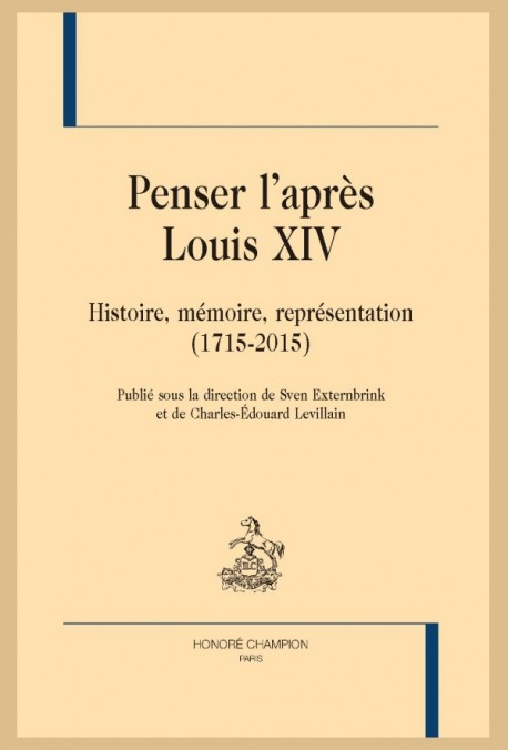 PENSER L'APRÈS LOUIS XIV
