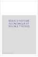 REVUE D'HISTOIRE ECONOMIQUE ET SOCIALE T10(1922)