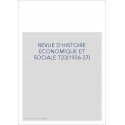 REVUE D'HISTOIRE ECONOMIQUE ET SOCIALE T23(1936-37)