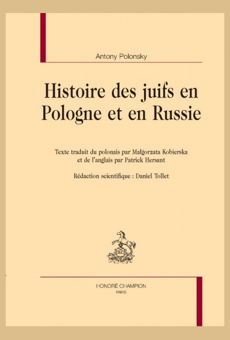 HISTOIRE DES JUIFS EN POLOGNE ET EN RUSSIE