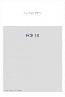 ÉCRITS