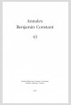 ANNALES BENJAMIN CONSTANT 43
