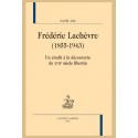 FRÉDÉRIC LACHÈVRE (1855-1943)