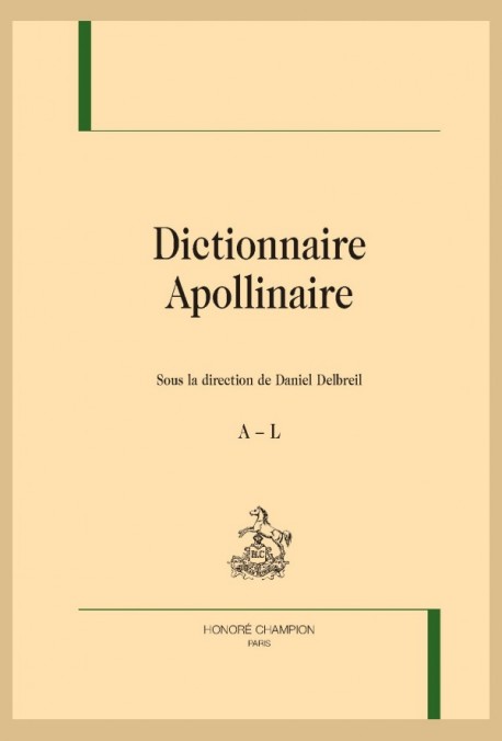 DICTIONNAIRE APOLLINAIRE