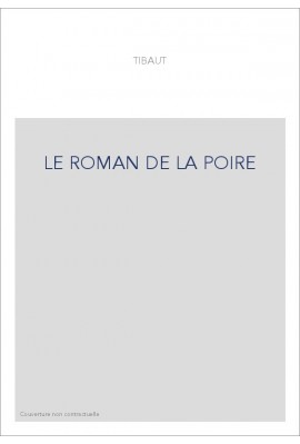 LE ROMAN DE LA POIRE