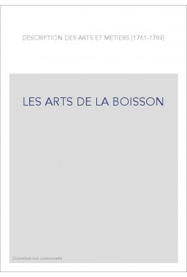 LES ARTS DE LA BOISSON