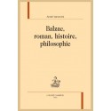 BALZAC, ROMAN, HISTOIRE, PHILOSOPHIE