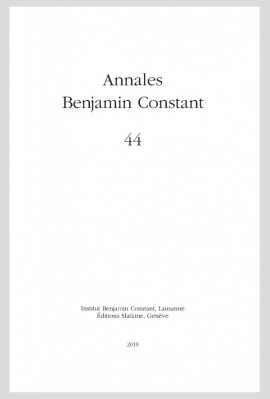 ANNALES BENJAMIN CONSTANT 44