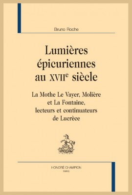 LUMIÈRES ÉPICURIENNES AU XVIIE SIÈCLE