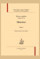 ŒUVRES COMPLÈTES I ET II : MÉMOIRES