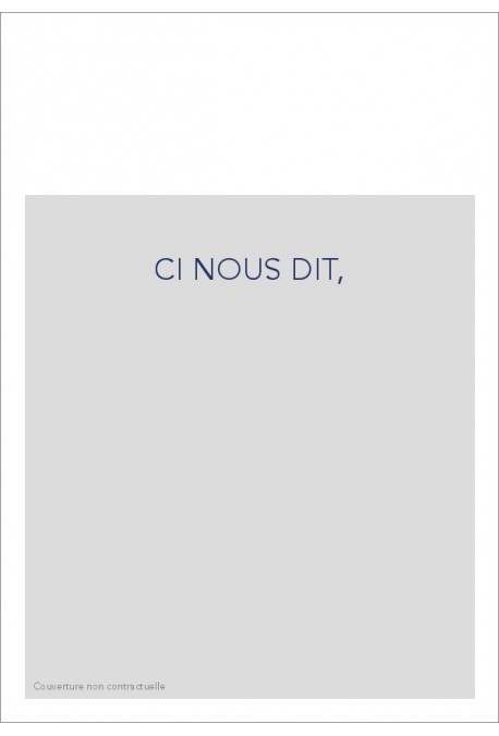 CI NOUS DIT,