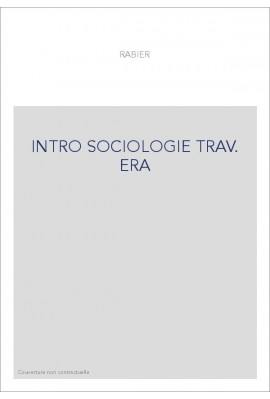 INTRO SOCIOLOGIE TRAV. ERA