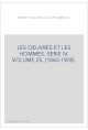LES OEUVRES ET LES HOMMES. SERIE IV. VOLUME 25. (1860-1909).