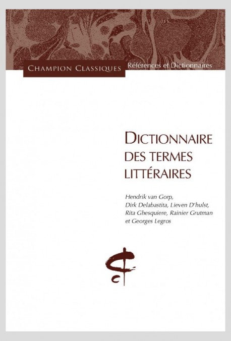 DICTIONNAIRE DES TERMES LITTERAIRES